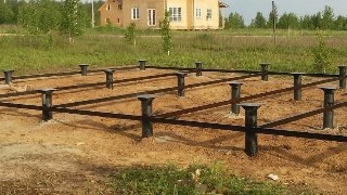Установка и монтаж - винтовые сваи в Бирске для свайного фундамента дома. Цена от 2076 руб - видео закручивание